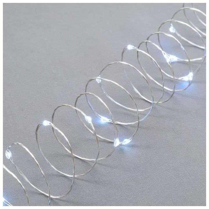 Guirlande M-IR 100 MicroLED BLANC Ø1,5mm