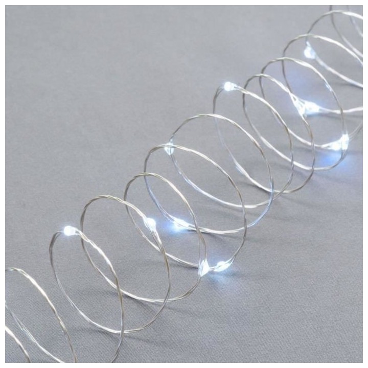 Guirlande M-IR 100 MicroLED BLANC Ø1,5mm