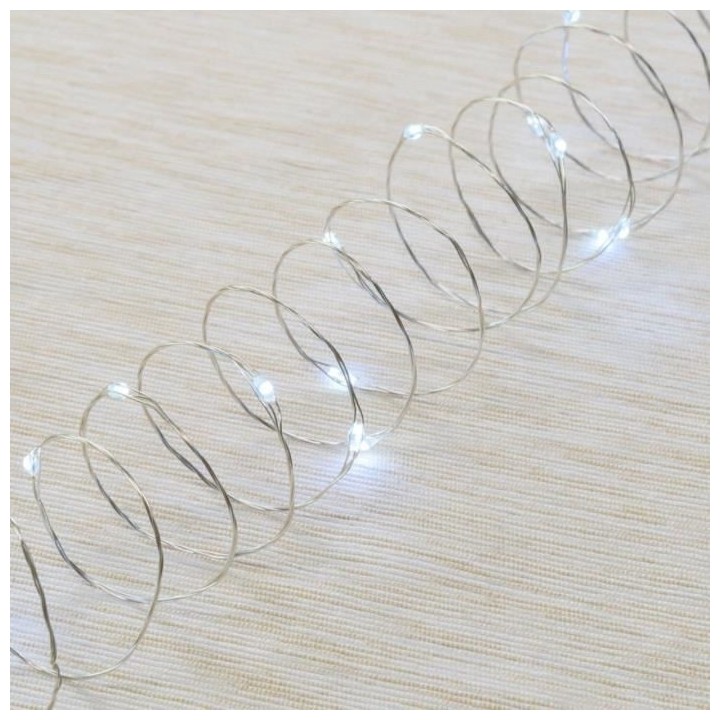 Guirlande M-IR 100 MicroLED BLANC Ø1,5mm