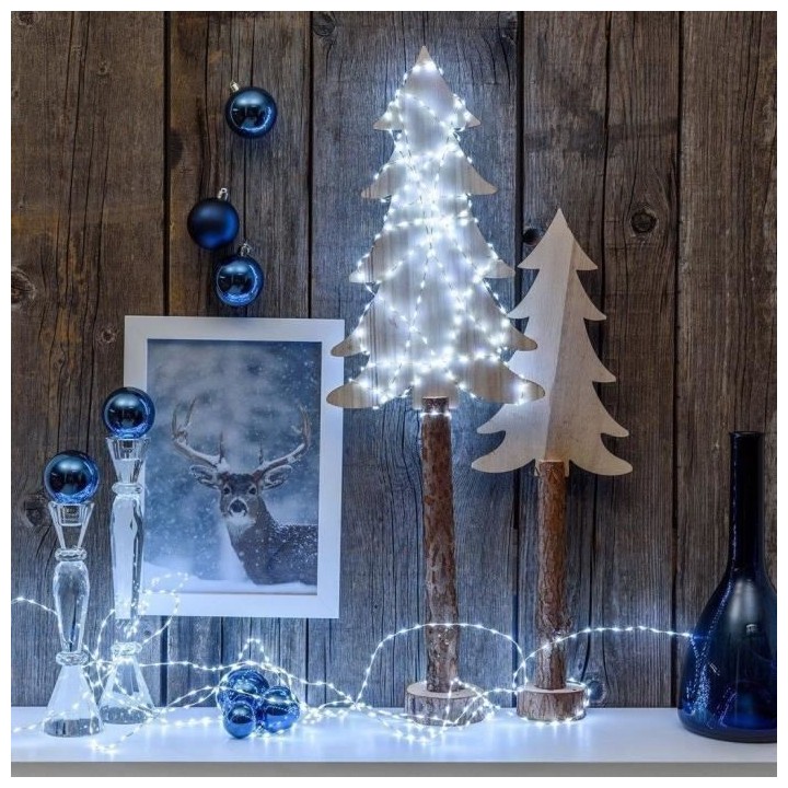 Guirlande lumineuse M-F 625 MicroLED BLANC Ø1,5mm