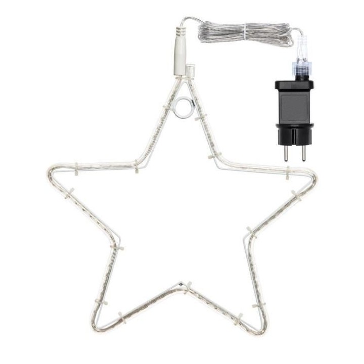 Étoile LED LOTTI Ø30cm - Strip 96 - 1 m - Blanc chaud