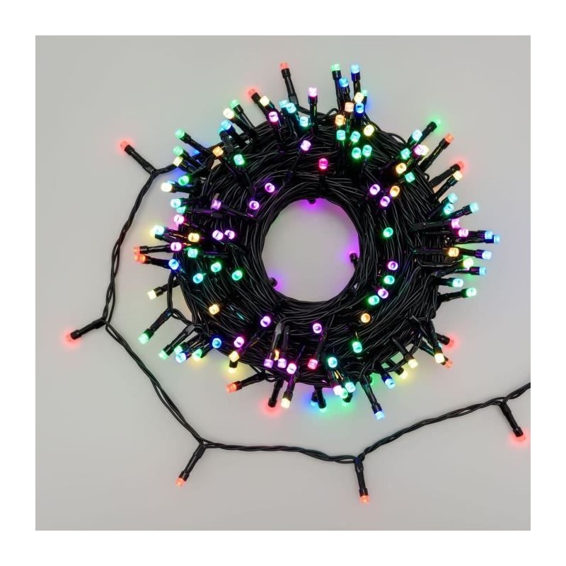 LOTTI - Guirlande lumineuse connectée Smartphone Iphone ou Android, 20 metres et 200 LED multcouleur - 30 effets