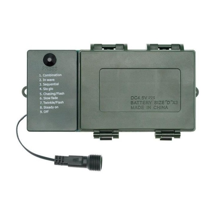 Guirlande lumineuse Multi Usage 50m TBS 1000 LED BLANC CHAUD Ø5mm