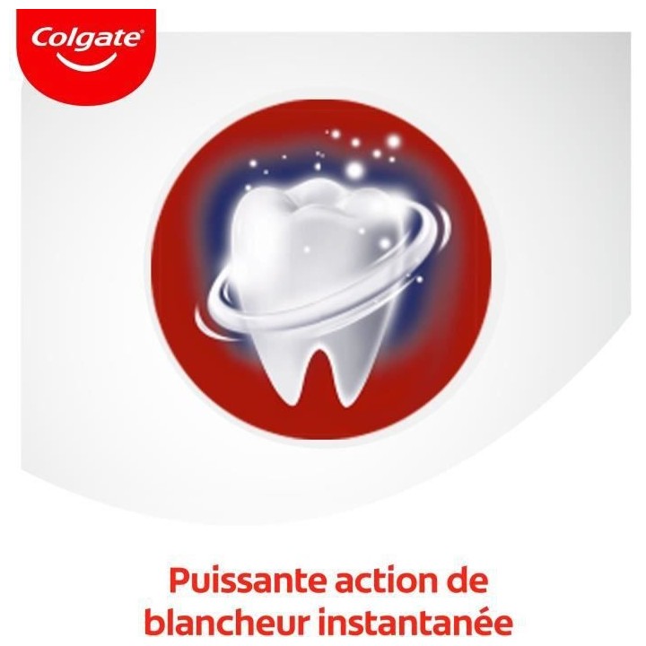 [Lot de 2] COLGATE Dentifrices Max White Optic - 75ml