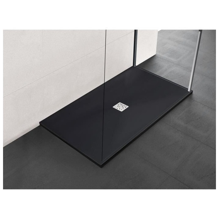 MITOLA Receveur de douche rectangulaire a poser Lotus - 120 x 90 cm -