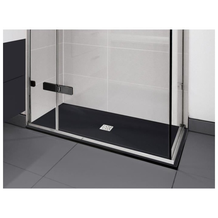 MITOLA Receveur de douche rectangulaire a poser Lotus - 120 x 90 cm -