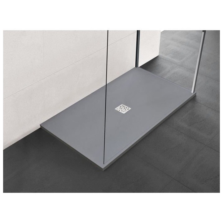 MITOLA Receveur de douche rectangulaire a poser Lotus - 160 x 90 cm -