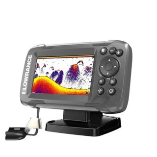 LOWRANCE Sondeur Hook²-4X + Sonde TA 200Khz Large Faisceau
