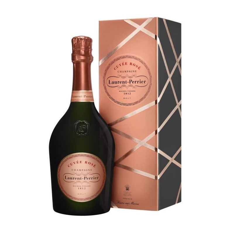 Champagne Laurent-Perrier Cuvée Rosé Coffret Standard 75 cl