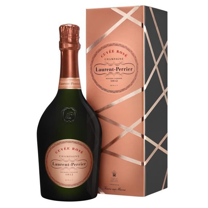 Champagne Laurent-Perrier Cuvée Rosé Coffret Standard 75 cl