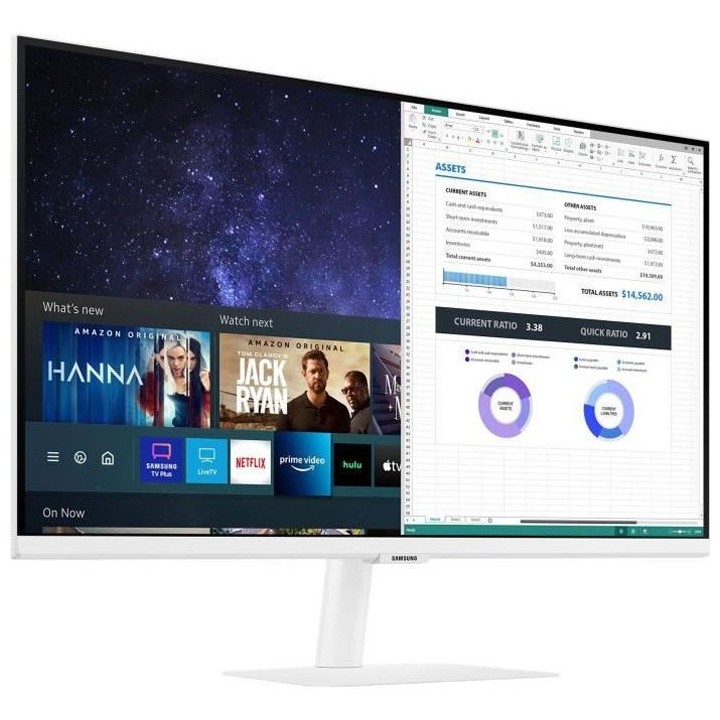 Ecran PC - Samsung Smart Monitor M5 - LS27AM501NUXEN - 27'' FHD - Dall