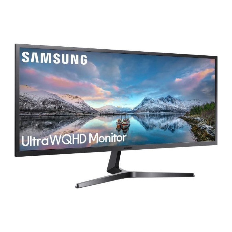 SAMSUNG LS34J550WQRXEN - Ecran PC 34 Ultra WQHD - Dalle VA - 4 ms - 75Hz - AMD FreeSync