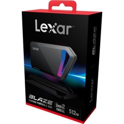 Disque SSD Externe - LEXAR - SL660 - 512 Go - USB3.2 Gen2*2 type C (LSL660X512G-RNNNG)