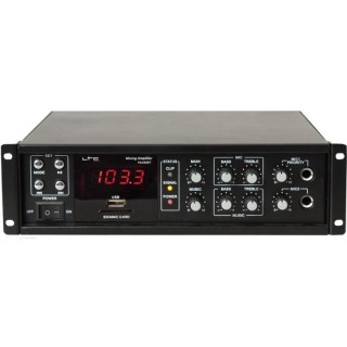 LTC PAA80BT Amplificateur public address 80w avec bluetooth, usb-mp3 e