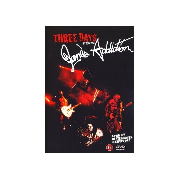 DVD Jane's Addiction - Three Days