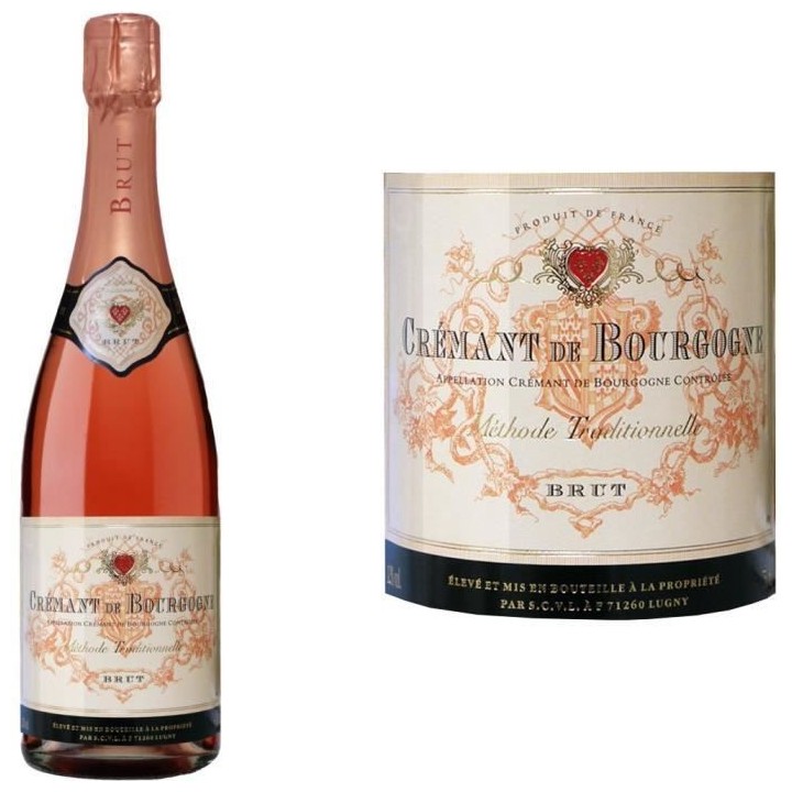 Cave de Lugny - Crémant de Bourgogne Rosé