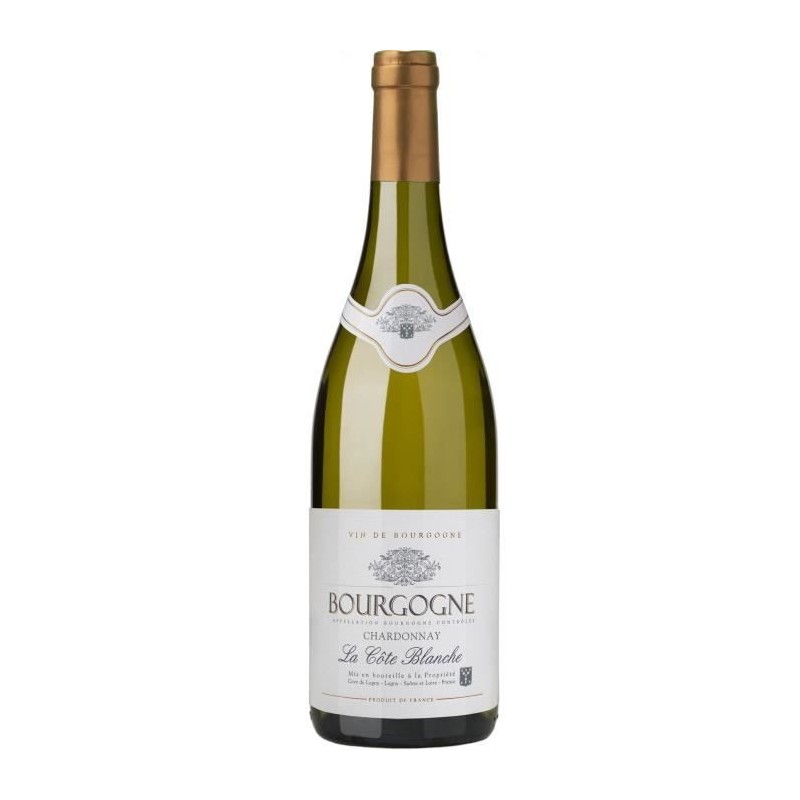 Cave de Lugny La Côte Blanche 2018 Bourgogne Chardonnay - Vin blanc de Bourgogne