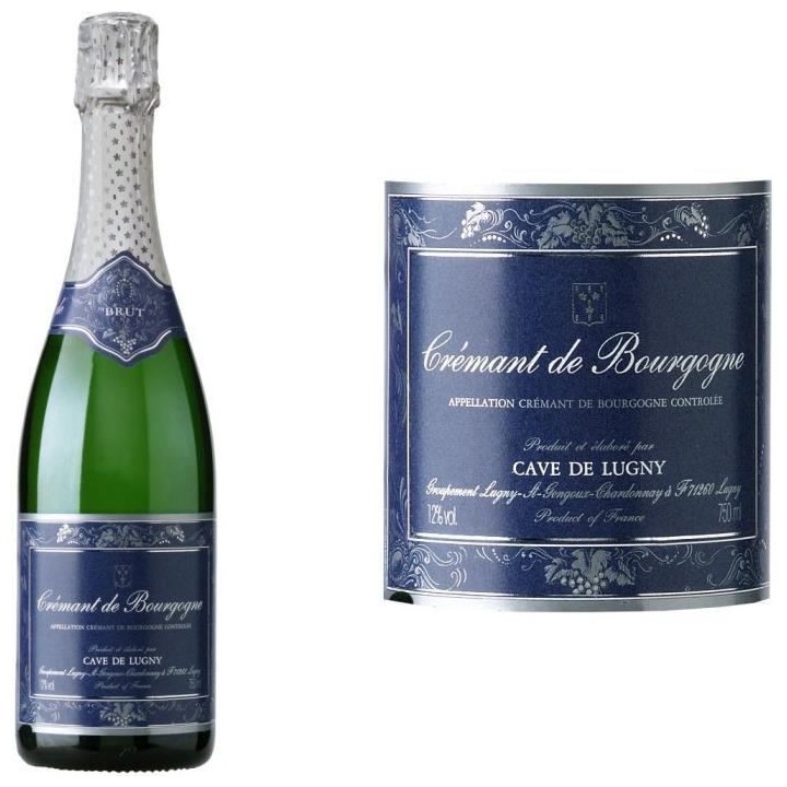 Cave de Lugny - Crémant de Bourgogne - 75 cl