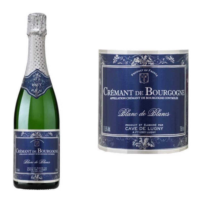 Cave de Lugny Blanc de blancs - Crémant de Bourgogne