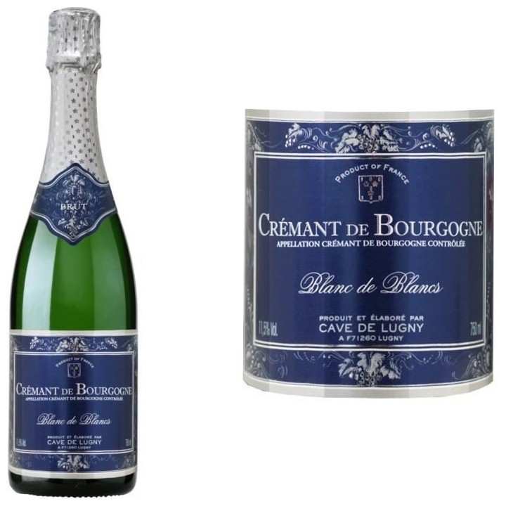 Cave de Lugny Blanc de blancs - Crémant de Bourgogne