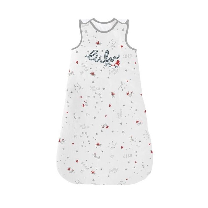 LULU CASTAGNETTE - Gigoteuse 6-24 mois JOLIE MOME - 90 cm - 100% Coton