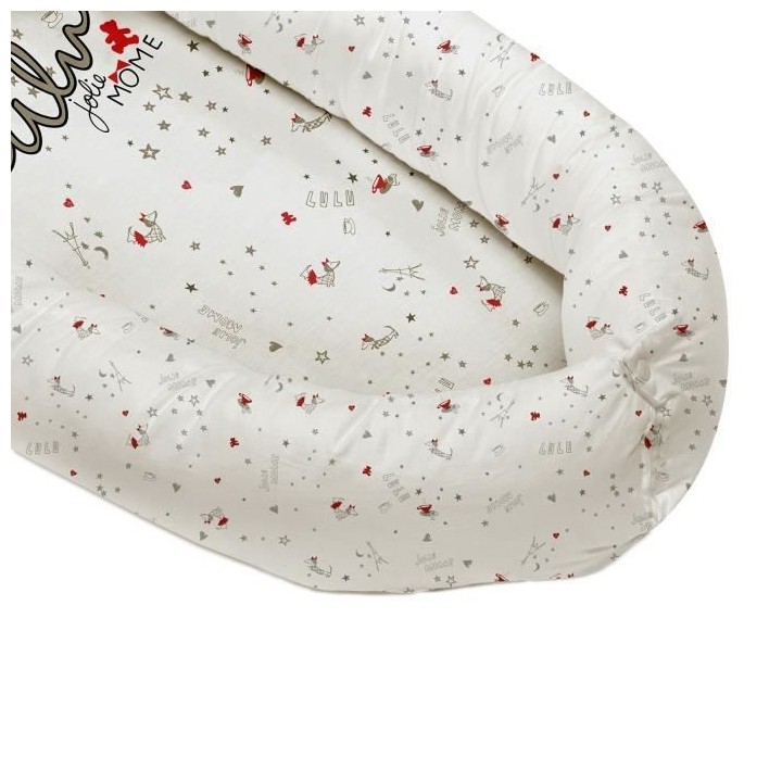 LULU CASTAGNETTE - Coussin couffin JOLIE MOME 48x90 cm - Airballon - R
