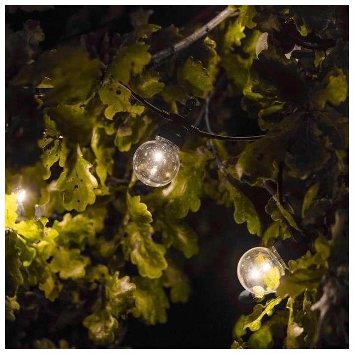 LUMI JARDIN Guirlande lumineuse extérieure connectable Party Clear -