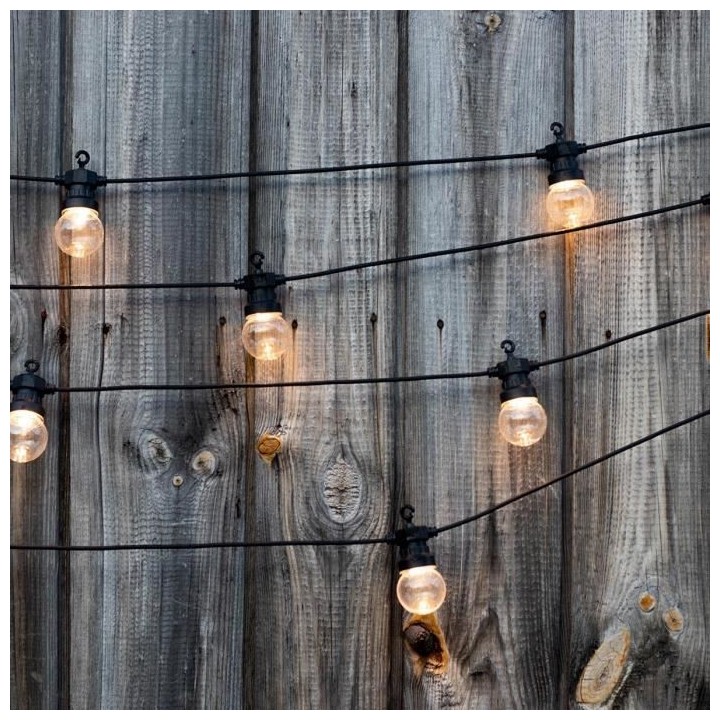 LUMI JARDIN Guirlande lumineuse extérieure connectable Party Clear -