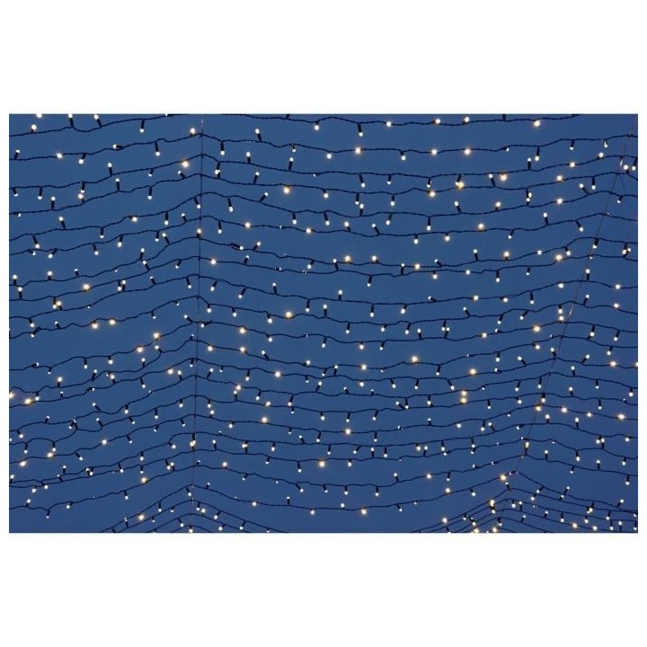 LUMI JARDIN Guirlande lumineuse solaire Yogy Solar - Lumiere blanc cha