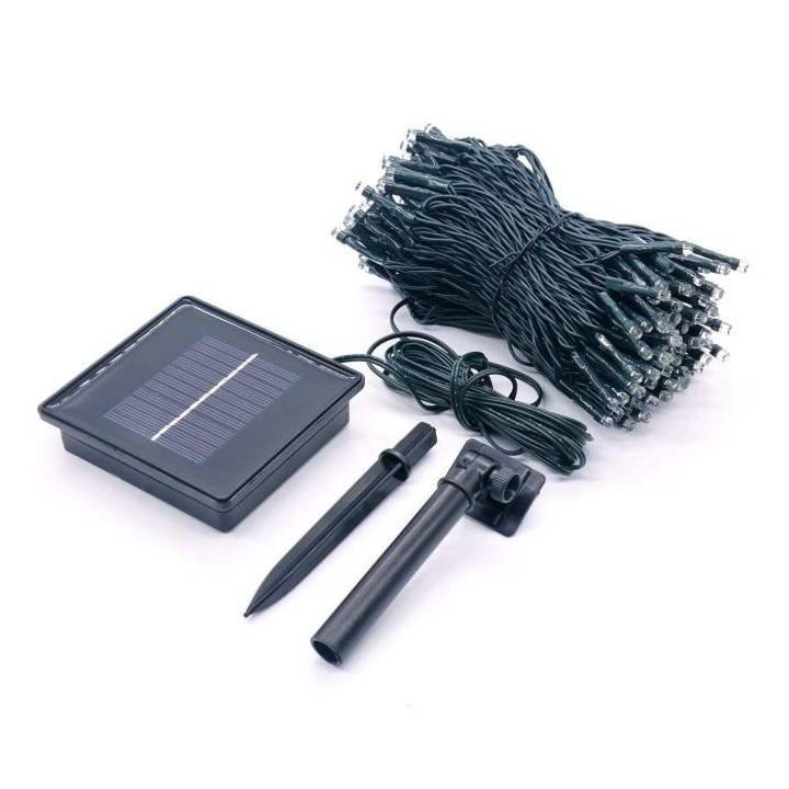 LUMI JARDIN Guirlande lumineuse solaire Yogy Solar - Lumiere blanc cha