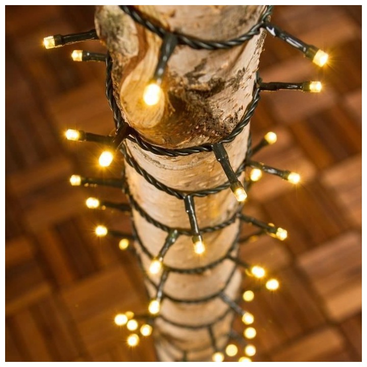 Lotti Guirlande LED d'extérieure NoeL XmasKING - 300 LED - 24V - Blan