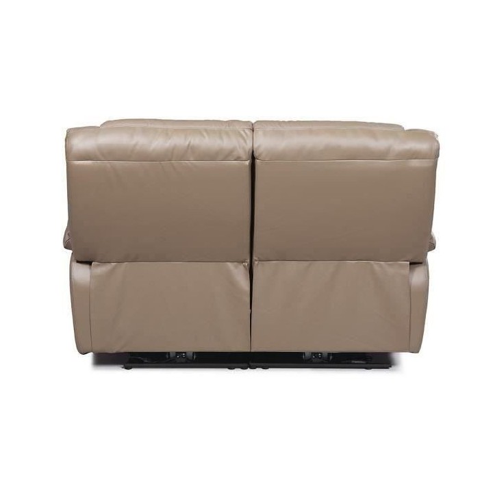 Canapé relax électrique - 2 places - SALVADOR - Cuir de buffle - Mar