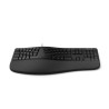 MICROSOFT Clavier Ergonomique Filaire USB - Noir - AZERTY