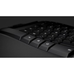 MICROSOFT Clavier Ergonomique Filaire USB - Noir - AZERTY