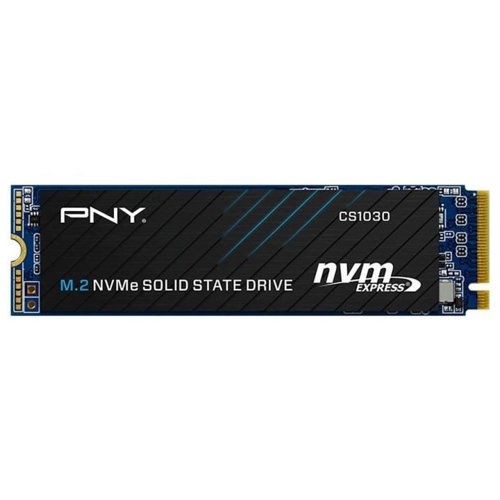 Disque SSD Interne - PNY - CS1030 M.2 GEN3 - 250 Go - NVMe (M280CS1030