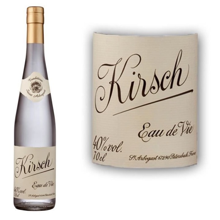 eau de Vie Kirsch St Arbogast 40° 70cl