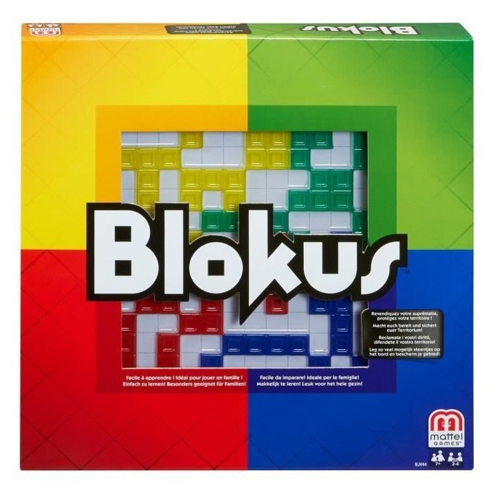 BLOKUS Jeu de société et de stratégie - 2 a 4 joueurs - 7 ans et +