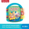 Fisher-Price - Livre Interactif Comptines - Livre bébé - 6 mois et +