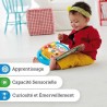 Fisher-Price - Livre Interactif Comptines - Livre bébé - 6 mois et +