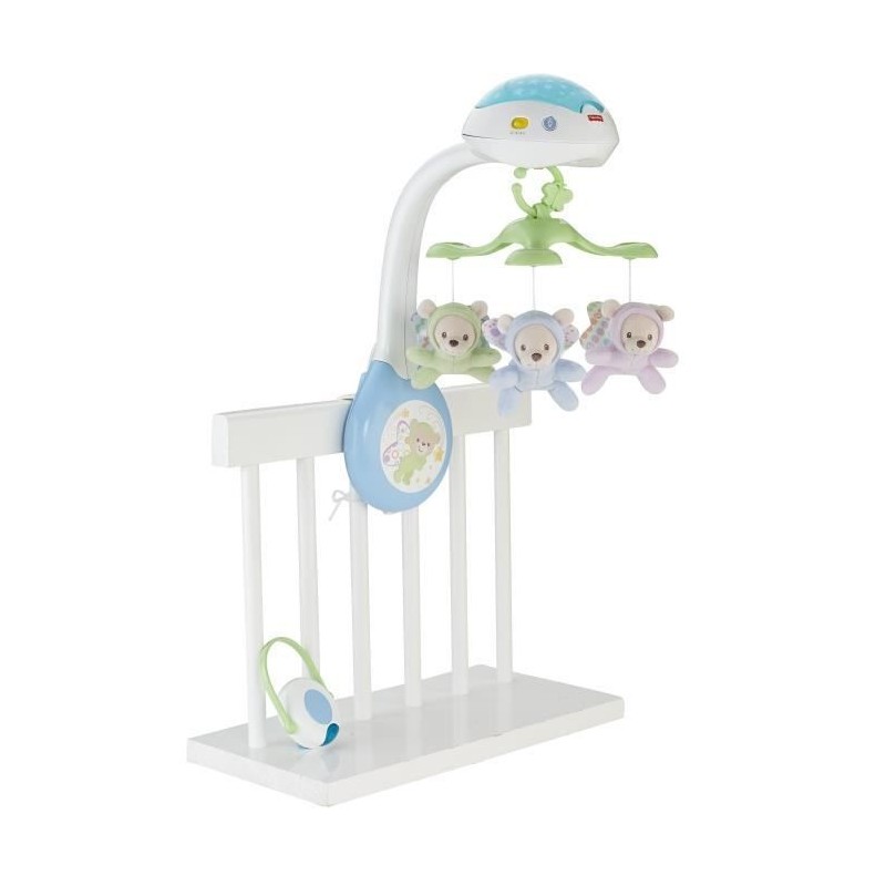 Fisher-Price - Mobile Doux Reves Papillon - Mobile lit bébé - 0 ans et +