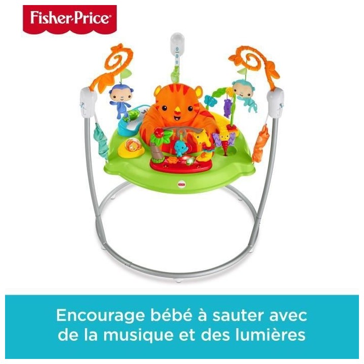 Fisher-Price - Jumperoo Jungle Sons et Lumieres - Youpala