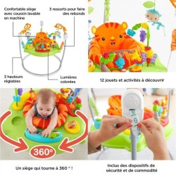 Fisher-Price - Jumperoo Jungle Sons et Lumieres - Youpala