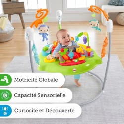 Fisher-Price - Jumperoo Jungle Sons et Lumieres - Youpala