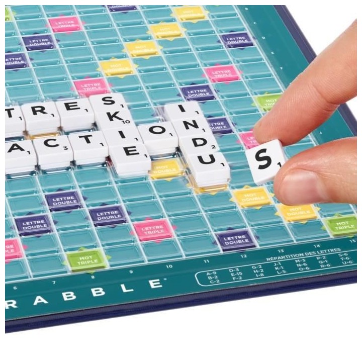 SCRABBLE VOYAGE Jeu de société - 2 a 4 joueurs - 10 ans et +