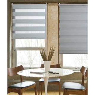 MADECOSTORE Store Enrouleur Jour Nuit Sans Perçage Chaînette Coordon