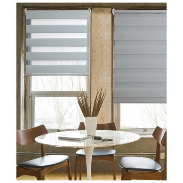 MADECOSTORE Store Enrouleur Jour Nuit Sans Perçage Chaînette Coordon