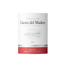 Bodega Argento Cuesta del Madero 2017 Malbec - Vin rouge d'Argentine