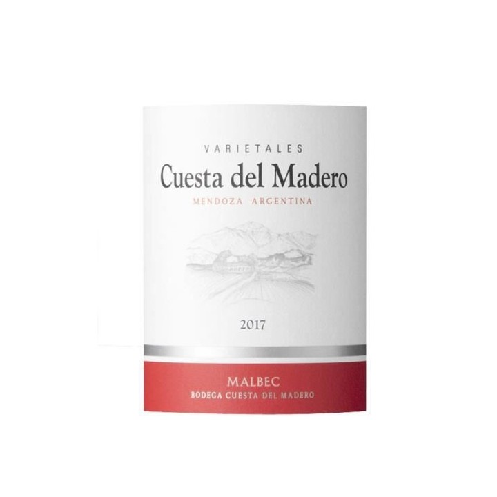 Bodega Argento Cuesta del Madero 2017 Malbec - Vin rouge d'Argentine