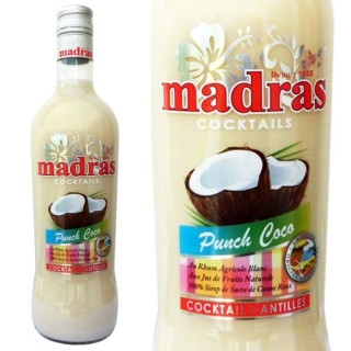 Punch Coco Madras - Guadeloupe - 18%vol - 70cl