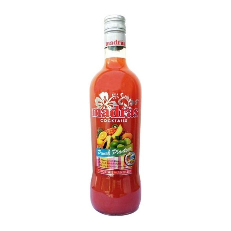 Punch Planteur Madras - Guadeloupe - 18%vol - 70cl